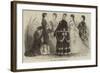 Paris Fashions for December-null-Framed Giclee Print