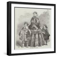 Paris Fashions for December-null-Framed Giclee Print