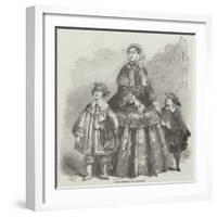 Paris Fashions for December-null-Framed Giclee Print