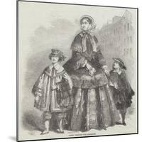 Paris Fashions for December-null-Mounted Giclee Print