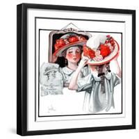 "Paris Fashions for Easter,"March 31, 1923-F. Lowenheim-Framed Giclee Print