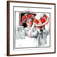 "Paris Fashions for Easter,"March 31, 1923-F. Lowenheim-Framed Giclee Print