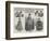 Paris Fashions for February-null-Framed Giclee Print