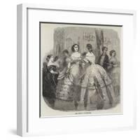 Paris Fashions for February-null-Framed Giclee Print