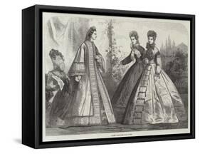 Paris Fashions for June-Frederic Theodore Lix-Framed Stretched Canvas