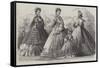 Paris Fashions for June-Frederic Theodore Lix-Framed Stretched Canvas