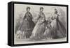 Paris Fashions for June-Frederic Theodore Lix-Framed Stretched Canvas