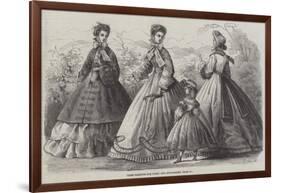 Paris Fashions for June-Frederic Theodore Lix-Framed Giclee Print