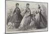 Paris Fashions for June-Frederic Theodore Lix-Mounted Giclee Print