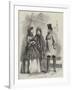 Paris Fashions for March-null-Framed Giclee Print