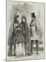 Paris Fashions for March-null-Mounted Giclee Print