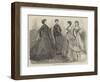 Paris Fashions for March-null-Framed Giclee Print