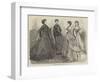 Paris Fashions for March-null-Framed Giclee Print