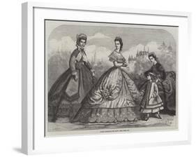 Paris Fashions for May-Frederic Theodore Lix-Framed Giclee Print