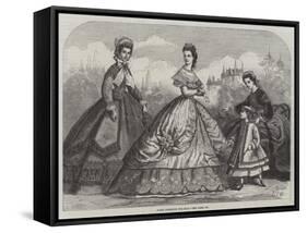 Paris Fashions for May-Frederic Theodore Lix-Framed Stretched Canvas