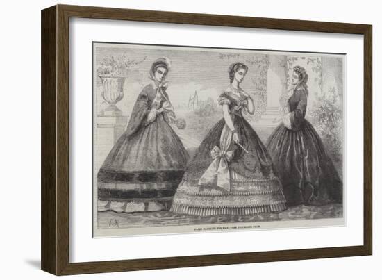 Paris Fashions for May-Frederic Theodore Lix-Framed Giclee Print
