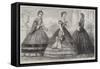 Paris Fashions for May-Frederic Theodore Lix-Framed Stretched Canvas