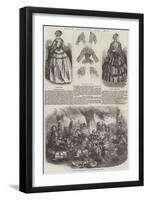 Paris Fashions for May-null-Framed Premium Giclee Print