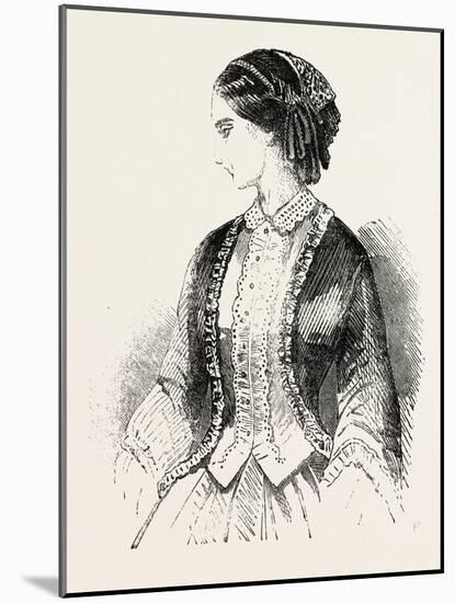 Paris Fashions for November, 1851-null-Mounted Giclee Print