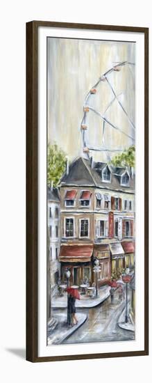 Paris Ferris Wheel-Marilyn Dunlap-Framed Art Print