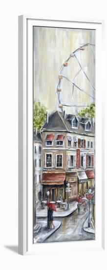 Paris Ferris Wheel-Marilyn Dunlap-Framed Art Print