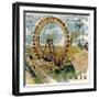 Paris Ferris Wheel-Elizabeth Jordan-Framed Art Print