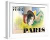Paris Festval Poster-null-Framed Art Print