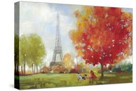 Paris Field-Allison Pearce-Stretched Canvas