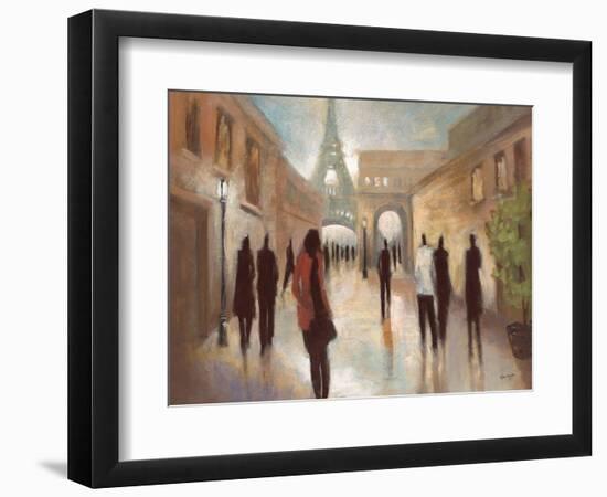 Paris Figures-Marc Taylor-Framed Art Print