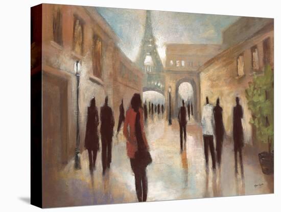 Paris Figures-Marc Taylor-Stretched Canvas