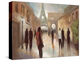 Paris Figures-Marc Taylor-Stretched Canvas