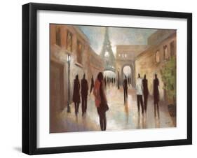 Paris Figures-Marc Taylor-Framed Art Print