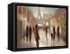 Paris Figures-Marc Taylor-Framed Stretched Canvas