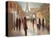 Paris Figures-Marc Taylor-Stretched Canvas