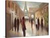 Paris Figures-Marc Taylor-Stretched Canvas