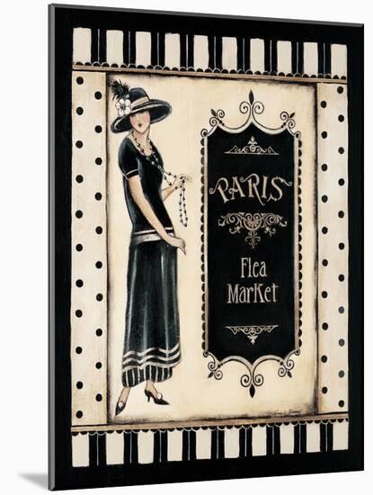 Paris Flea Market-Kimberly Poloson-Mounted Art Print