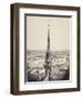 Paris, Flèche de Notre-Dame, en plomb et cuivre martelé, Viollet le Duc-Charles Marville-Framed Giclee Print