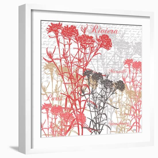 Paris Floral-Bee Sturgis-Framed Art Print