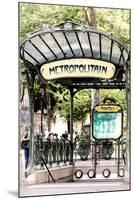 Paris Focus - Abbesses Metro-Philippe Hugonnard-Mounted Photographic Print