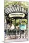 Paris Focus - Abbesses Metro-Philippe Hugonnard-Mounted Photographic Print