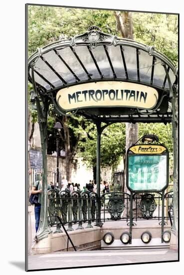 Paris Focus - Abbesses Metro-Philippe Hugonnard-Mounted Photographic Print