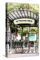 Paris Focus - Abbesses Metro-Philippe Hugonnard-Stretched Canvas