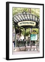 Paris Focus - Abbesses Metro-Philippe Hugonnard-Framed Photographic Print