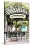 Paris Focus - Abbesses Metro-Philippe Hugonnard-Stretched Canvas