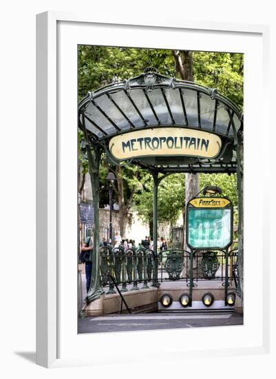 Paris Focus - Abbesses Metro-Philippe Hugonnard-Framed Photographic Print