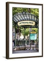 Paris Focus - Abbesses Metro-Philippe Hugonnard-Framed Photographic Print