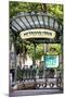 Paris Focus - Abbesses Metro-Philippe Hugonnard-Mounted Photographic Print