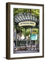 Paris Focus - Abbesses Metro-Philippe Hugonnard-Framed Photographic Print