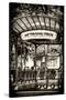 Paris Focus - Abbesses Metro-Philippe Hugonnard-Stretched Canvas