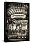 Paris Focus - Abbesses Metro-Philippe Hugonnard-Framed Stretched Canvas